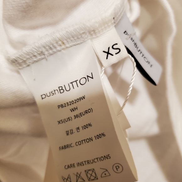 NWT XS Pushbutton top - Picture 4 of 4